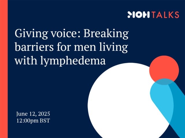 Giving voice: Breaking barriers for men with lymphedema